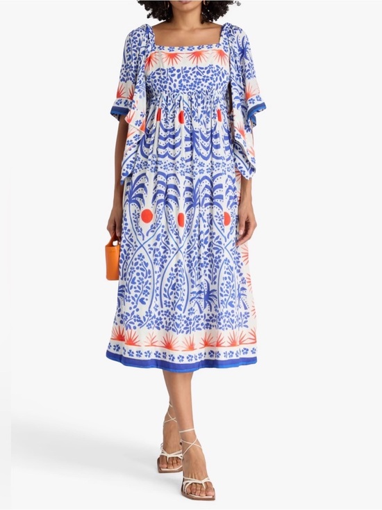 FARM Rio Dresses & Skirts - Farm Rio Afternoon Breeze Midi Dress Size M